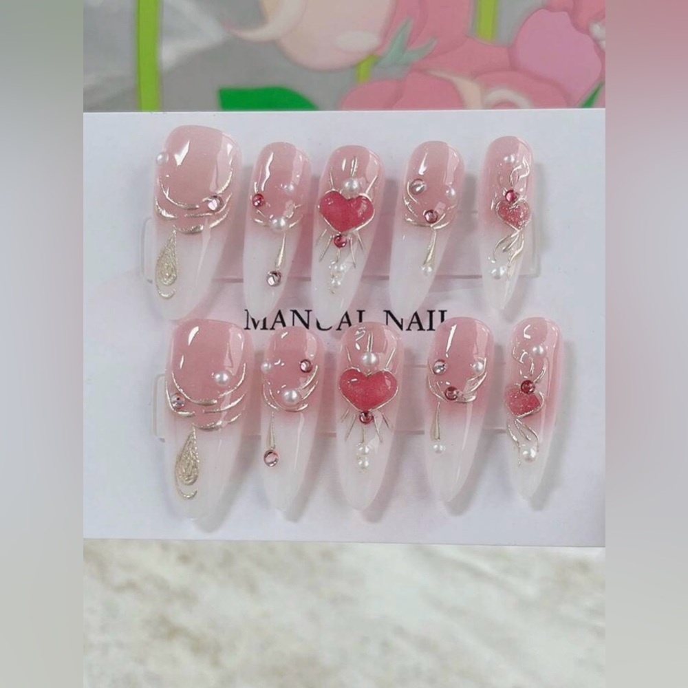 Handmade Decorative Press on nails